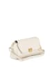 Mia Tomazzi Leder-Umhängetasche "Berbera" in Creme - (B)27 x (H)16 x (T)8 cm