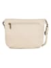 Lucca Baldi Leren schoudertas "Cetona" beige - (B)24 x (H)18 x (D)4 cm