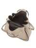 Lucca Baldi Leder-Henkeltasche "Vinci" in Beige - (B)33 x (H)28 x (T)13 cm