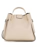 Lucca Baldi Leder-Henkeltasche "Vinci" in Beige - (B)33 x (H)28 x (T)13 cm
