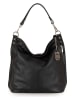 Lucca Baldi Skórzana torebka "Bolzano" w kolorze czarnym - 45 x 40 x 15 cm
