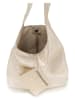 Lucca Baldi Leder-Schultertasche "Terracina" in Gold - (B)32 x (H)32 x (T)16 cm