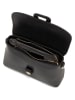 Lia Biassoni Leder-Umhängetasche "Perotto" in Schwarz - (B)25 x (H)19 x (T)9 cm