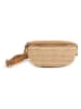 Lia Biassoni Leder-Gürteltasche "Niccone" in Hellbraun - (B)25 x (H)14 x (T)4 cm