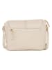 Pia Sassi Leder-Umhängetasche "Monte Avella" in Beige - (B)25 x (H)23 x (T)7 cm