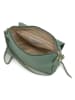 Pia Sassi Skórzana torebka "Monte Avella" w kolorze zielonym - 25 x 23 x 7 cm