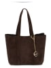 Mia Tomazzi Shopper "Belisario" bruin - (B)48 x (H)25 x (D)15 cm