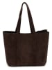Mia Tomazzi Shopper "Belisario" in Braun - (B)48 x (H)25 x (T)15 cm