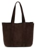 Mia Tomazzi Shopper "Belisario" bruin - (B)48 x (H)25 x (D)15 cm