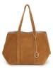 Mia Tomazzi Shopper "Belisario" in Hellbraun - (B)48 x (H)25 x (T)15 cm