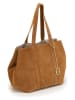 Mia Tomazzi Shopper "Belisario" in Hellbraun - (B)48 x (H)25 x (T)15 cm