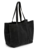 Mia Tomazzi Shopper "Belisario" in Schwarz - (B)48 x (H)25 x (T)15 cm