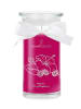 Juwelkerze Duftkerze mit Ring "Hibiscus & Juicy Raspberry" - 400 g