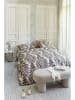 Beddinghouse Bettwäsche-Set ''Bold Feathers'' in Creme/ Braun