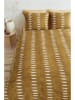 Beddinghouse Beddengoedset "Ikat" mosterdgeel