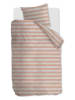 Beddinghouse Beddengoedset ''Bold Stripe'' lichtroze/grijs