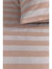 Beddinghouse Beddengoedset ''Bold Stripe'' lichtroze/grijs