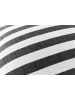Beddinghouse Kissen ''Stripe & Eye'' in Weiß/ Schwarz - (L)50 x (B)50 cm