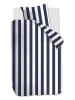 Beddinghouse Beddengoedset ''Vertical Stripe'' donkerblauw/wit