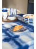 New Edition Frühstücksteller ''Tie-Dye'' in Blau/ Weiß - Ø 23 cm