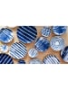 New Edition Dinerbord blauw/wit - Ø 25,5 cm