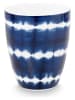 New Edition Beker ''Tie-Dye'' blauw/wit - 425 ml