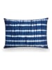 New Edition Kissen ''Tie-Dye'' in Blau/ Weiß - (L)50 x (B)70 cm