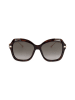 Jimmy Choo Damen-Sonnenbrille in Schwarz/ Gold