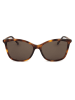 Jimmy Choo Damen-Sonnenbrille in Gold/ Braun