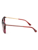 Jimmy Choo Damskie okulary przeciwsłoneczne w kolorze czerwonym