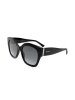 Jimmy Choo Damskie okulary przeciwsłoneczne w kolorze czarnym
