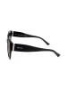 Jimmy Choo Damskie okulary przeciwsłoneczne w kolorze czarnym