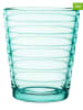 iittala Szklanki (2 szt.) "Aino" w kolorze turkusowym - 220 ml