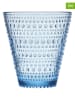 iittala 2-delige set: glazen ''Kastehelmi'' blauw - 300 ml