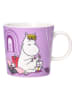 Moomin Kop "Moomin House" paars/wit - 300 ml