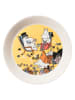 Moomin Dessertbord ''Family time'' geel - Ø 19 cm