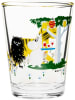 Moomin Szklanka "Garden party" ze wzorem - 220 ml