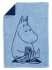 Moomin Ręcznik "Moomintroll" w kolorze niebieskim do rąk - 70 x 50 cm