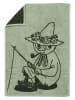 Moomin Handdoek ''Snufkin'' groen - (L)70 x (B)50 cm