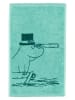 Moomin Gästehandtuch ''Moominpappa'' in Grün - (L)50 x (B)30 cm