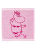 Moomin Myjka "Snorkmaiden" w kolorze jasnoróżowo-różowym - 25 x 25 cm