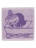 Moomin Myjka "Little My" w kolorze fioletowym - 25 x 25 cm