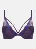 Chantelle Push-up beha pruimkleurig/blauw