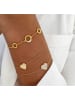 Les Favorites Vergold. Armkette mit Schmuckelementen
