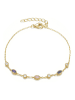 Les Favorites Vergold. Armkette mit Schmuckelementen