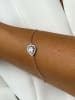 Les Favorites Silber-Armkette mit Edelsteinen