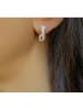 Les Favorites Silber-Ohrringe mit Edelsteinen