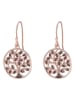 Les Favorites Rosévergold. Ohrhänger mit Edelsteinen