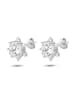 Les Favorites Silber-Ohrstecker mit Edelsteinen