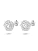 Les Favorites Silber-Ohrstecker mit Edelsteinen